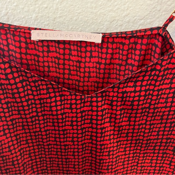 Stella McCartney Ellie Leaping Poppy Silk Camisole - Picture 8 of 10